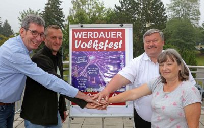Wir sind dabei – beim Werdauer Volksfest 2024!