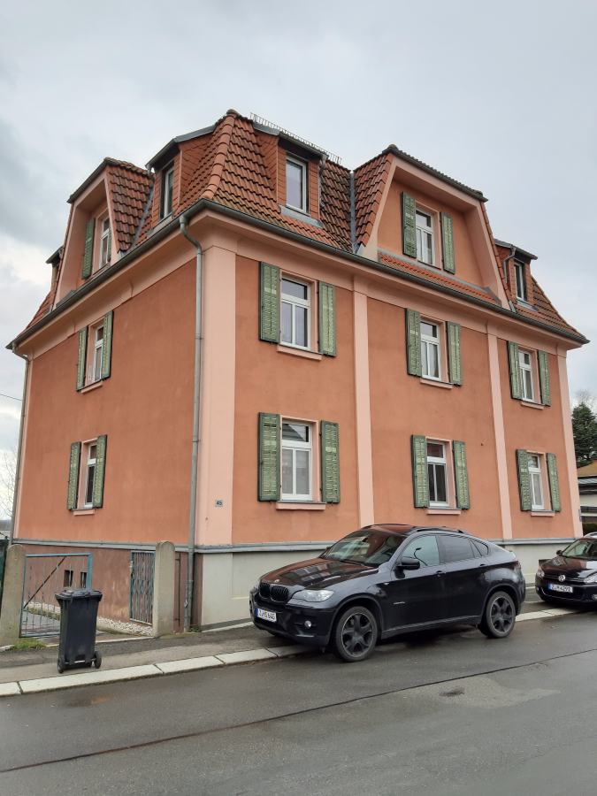 Aussenansichten - 2 Raum Wohnung in Werdau-West