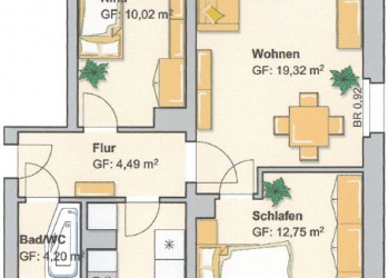 Etagenwohnung in Werdau, 08412 Werdau, Etagenwohnung