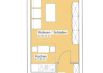 Grundriss - Frisch sanierte Wohnung wartet auf neue Mieter