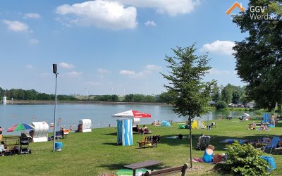 Wir sind für euch da: Täglich Badebetrieb trotz durchwachsenem Sommer