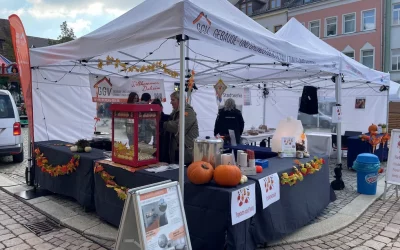 Kürbiszauber auf dem Werdauer Markt 🎃