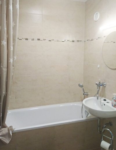 Badewanne im Badezimmer