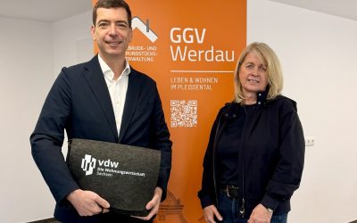Gedankenaustausch in Werdau